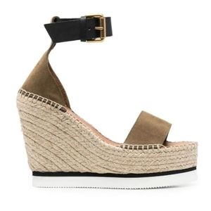 See by Chloé Open-toe Espadrille Wedges